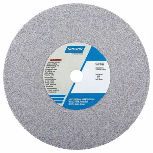 NORTON ABRASIVES 66252835784 Straight Grinding Wheel, 6 Inch Dia., 1/2 Inch Hole Size, 1/4 Inch Thickness, 5Pk | CJ3NLP 1CUK5