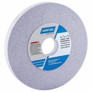 NORTON ABRASIVES 66252836405 Straight Grinding Wheel, 6 Inch Dia., 1 1/4 Inch Hole Size, Type 1, 5Pk | CJ3NND 1CUK1