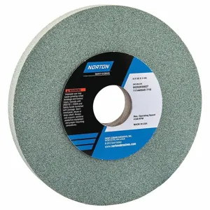 NORTON ABRASIVES 66252836827 Straight Grinding Wheel, 6 Inch Dia., 1 1/4 Inch Hole Size, Type 1, 5Pk | CJ3NMK 1PTC6