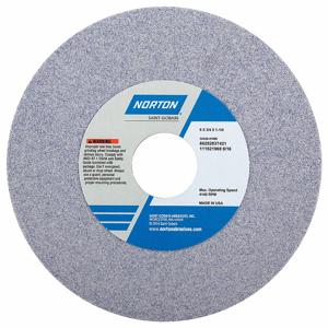 NORTON ABRASIVES 66252837421 Straight Grinding Wheel, 6 Inch Dia., 1 1/4 Inch Hole Size, Type 1, 5Pk | CJ3NKA 1CUH8