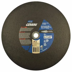 NORTON ABRASIVES 66252837843 Abrasive Cut-Off Wheel, 14 Inch Wheel Dia., Silicon Carbide, 0.125 Inch Thick | CH9MZW 12V891