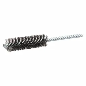 NORTON ABRASIVES 66252838832 Double Spiral Brush, Double Shank, 0.75 Inch Brush Dia., 2 1/2 Inch Brush Length | CJ2APQ 483P36