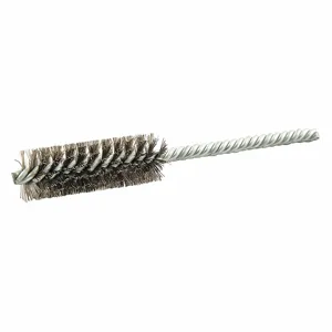 NORTON ABRASIVES 66252838924 Double Spiral Tube Brush, Double Shank, 0.75 Inch Brush Dia., 5 Inch Brush Length | CJ2APU 416M62