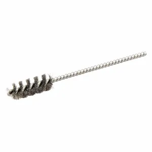 NORTON ABRASIVES 66252839050 Single Spiral Tube Brush, Round Shank, 0.375 Inch Brush Dia. | CJ3JJX 483P13