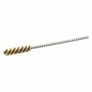 NORTON ABRASIVES 66252839081 Single Spiral Tube Brush, Round Shank, 0.25 Inch Brush Dia. | CJ3JJP 483P26