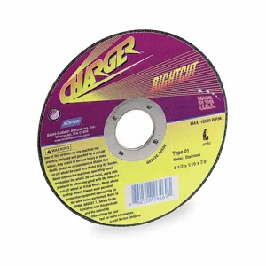 NORTON ABRASIVES 66252922675 Abrasive Cut-Off Wheel, 7 Inch Wheel Dia., Aluminum Oxide, 0.0625 Inch Thick | CH9NAF 4DDU8