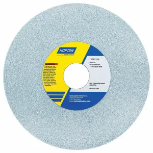 NORTON ABRASIVES 66252940207 Straight Grinding Wheel, 7 Inch Dia., 1 1/4 Inch Hole Size, Ceramic, 5Pk | CJ3NPA 1VTW8