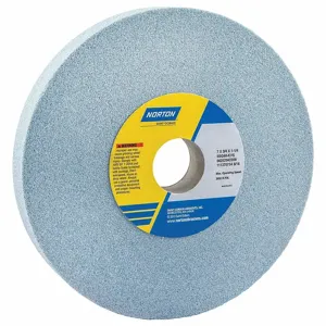 NORTON ABRASIVES 66252942308 Straight Grinding Wheel, 7 Inch Dia., 1 1/4 Inch Hole Size, Ceramic, 5Pk | CJ3NRG 1VUD6