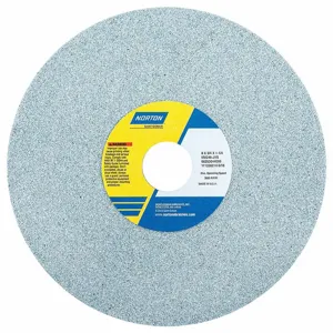 NORTON ABRASIVES 66253044099 Straight Grinding Wheel, 8 Inch Dia., 1 1/4 Inch Hole Size, Ceramic, 5Pk | CJ3NPB 1CTR2