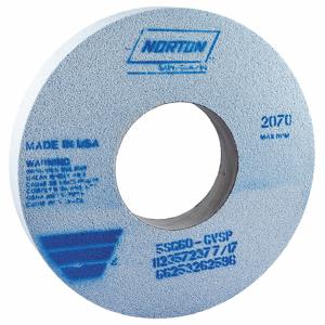 NORTON ABRASIVES 66253262596 Straight Grinding Wheel, 12 Inch Dia., 5 Inch Hole Size, 1 1/2 Inch Thickness | CJ3NPT 1PND9