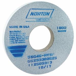 NORTON ABRASIVES 66253302625 Straight Grinding Wheel, 14 Inch Dia., 5 Inch Hole Size, 1 1/2 Inch Thickness | CJ3NNG 1PNH3