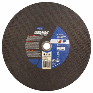 NORTON ABRASIVES 66253306609 Abrasive Cut-Off Wheel, 14 Inch Wheel Dia., Aluminum Oxide, 0.125 Inch Thick | CH9NBM 3WW22