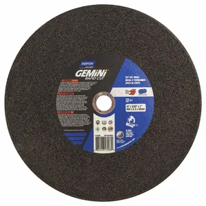 NORTON ABRASIVES 66253313588 CutOff Wheel Gemini 14 x7/64 x1 4365rpm | AH2DZV 25UA11