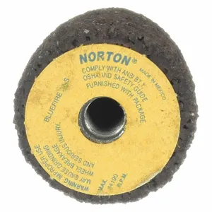 NORTON ABRASIVES 66253344377 Grinding Cone 1-1/2 Inch Diameter 24 Grit ZA | AH2GMT 26ZX04