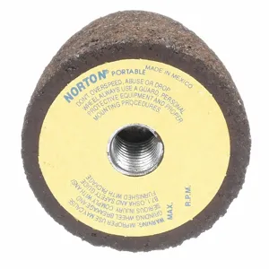 NORTON ABRASIVES 66253344383 Grinding Cone 2-3/4 Inch Diameter 16 Grit ZA | AH2GMW 26ZX07