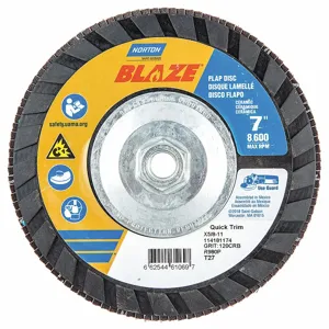 NORTON ABRASIVES 66254461069 Flap Disc 7 Inch x 120 Grit 5/8-11 | AB7TAB 23Z720