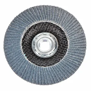 NORTON ABRASIVES 66254461170 Flap Disc 4 1/2 Inch x 60 Grit 5/8-11 | AB7RTT 23Z559