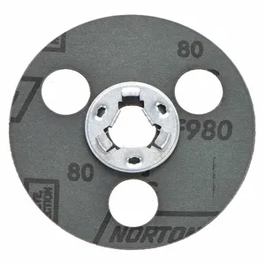 NORTON ABRASIVES 66254468393 Sanding Disc Ceralo 80 Grit 4-1/2 In. | AG7AGQ 49U852