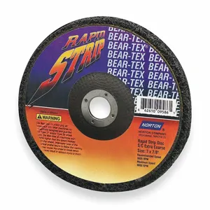 NORTON ABRASIVES 66261009586 Depressed Center Wheel, Silicon Carbide, 7 Inch Wheel Dia, 7/8 Inch Hole Size | CH9ZJV 6PZ18