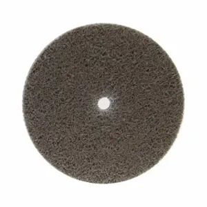 NORTON ABRASIVES 66261014909 Bond Non Woven Wheel, 3 Inch Dia x 1/4 Inch W, 1/4 Inch Arbor Hole, Aluminum Oxide, Medium | CT4FCD 804KG8