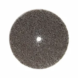 NORTON ABRASIVES 66261014928 Bond Non Woven Wheel, 3 Inch Dia x 1/2 Inch W, 1/4 Inch Arbor Hole, Aluminum Oxide, Medium | CT4FCA 804KH2