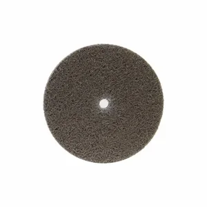 NORTON ABRASIVES 66261014933 Bond Non Woven Wheel, 3 Inch Dia x 1/4 Inch W, 3/8 Inch Arbor Hole, Aluminum Oxide, Medium | CT4FCE 804KH4