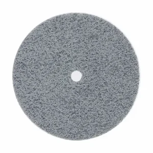 NORTON ABRASIVES 66261016006 Bond Non Woven Wheel, 3 Inch Dia x 1/4 Inch W, 3/8 Inch Arbor Hole, Silicon Carbide, Fine | CT4FCG 804KG2