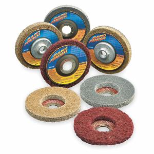 NORTON ABRASIVES 66261020547 Depressed Center Wheel, Aluminum Oxide, 4 1/2 Inch Wheel Dia, 7/8 Inch Hole Size | CH9ZHV 2KND8