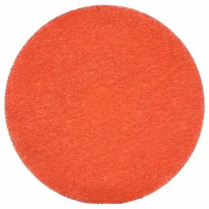 NORTON ABRASIVES 66261043384 Quick-Change Disc, Ts, 2 Inch Dia, Ceramic, 120 Grit, 3-Ply Wt Polyester | CT4DZD 804JA6