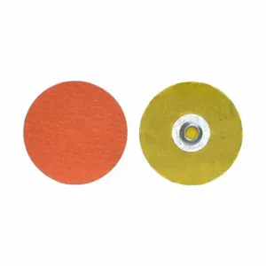 NORTON ABRASIVES 66261043391 Quick-Change Disc, Ts, 3 Inch Dia, Ceramic, 120 Grit, 3-Ply Wt Polyester | CT4DYR 804JA9