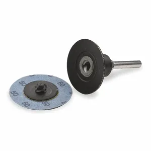 NORTON ABRASIVES 66261047580 Disc Backup Pad, 1 1/4 Inch Dia., Straight ShaFt. Length, 30000 RPM Max. Speed, Medium | CJ2AEV 3WZ23