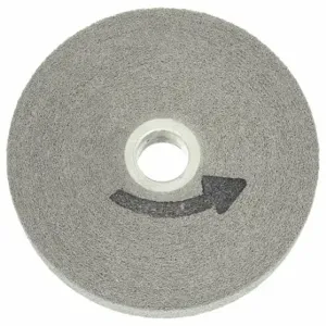 NORTON ABRASIVES 66261018673 Convolute Wheel, 8 Inch Dia X 1 Inch W, 3 Inch Arbor, Silicon Carbide, Medium, Hard, Hard | CT4DWK 6PZ76