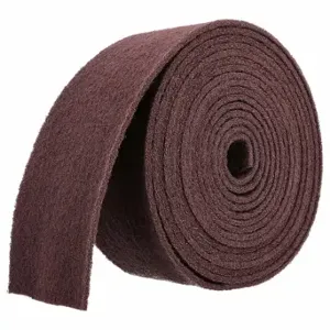 NORTON ABRASIVES 66261058376 Non-Woven Roll, 6 Inch Width x 30 ft Length, Aluminum Oxide, Very Fine, Maroon | CT4EPH 804JM1