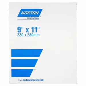 NORTON ABRASIVES 66261100915 Sheet, 9 Inch Width x 11 Inch Length, Silicon Carbide, 400 Grit, Screen, 25 PK | CT4EZZ 804JP9