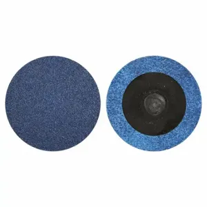 NORTON ABRASIVES 66261121041 Quick-Change Disc, 1 1/2 Inch Dia, Zirconia Alumina, 36 Grit, Polyester | CT4DXF 804JC7