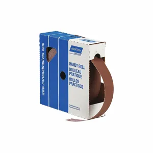 NORTON ABRASIVES 66261126289 Abrasive Roll 2 Inch Width x 150 Feet length 600G Brown | AH4BJJ 34CC94