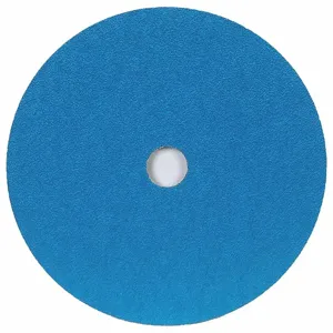 NORTON ABRASIVES 66261138453 Fiber Disc, 4 1/2 Inch Dia., 60 Abrasive Grit, Coarse, Fiber, 25Pk | CJ2DUR 1YEG4