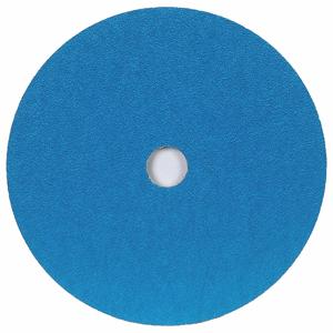 NORTON ABRASIVES 66261138562 Fiber Disc, 5 Inch Dia., 36 Abrasive Grit, Extra Coarse, Fiber, Blue, 25Pk | CJ2DVT 1YEL1