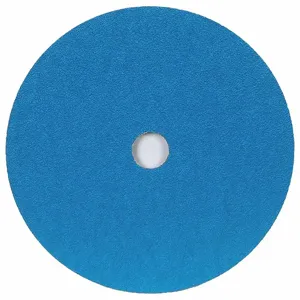 NORTON ABRASIVES 66261138590 Fiber Disc, 7 Inch Dia., 80 Abrasive Grit, Coarse, Fiber, 25Pk | CJ2DWW 1YEL5