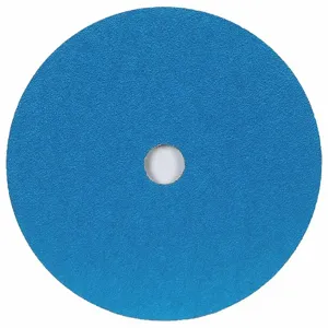 NORTON ABRASIVES 66261138594 Fiber Disc, 7 Inch Dia., 24 Abrasive Grit, Extra Coarse, Fiber, 25Pk | CJ2DVZ 1YEL9