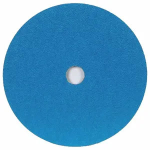 NORTON ABRASIVES 66261138600 Fiber Disc, 5 Inch Dia., 80 Abrasive Grit, Coarse, Fiber, 25Pk | CJ2DUJ 1YEN1