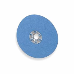 NORTON ABRASIVES 66261138818 Fiber Disc, 7 Inch Dia., 36 Abrasive Grit, Extra Coarse, Fiber, Blue, 25Pk | CJ2DVR 1YEU8