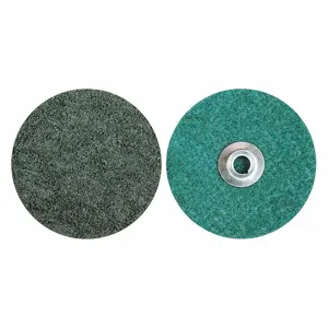 NORTON ABRASIVES 66261170060 Quick Change Disc, 4 1/2 Inch Dia., 100 Grit, Coarse, Ceramic Alumina, Non-Woven | CJ3CMY 54YM27