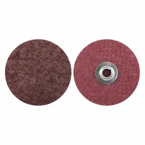 NORTON ABRASIVES 66261170062 Quick Change Disc, 4 1/2 Inch Dia., 100 Grit, Medium, Ceramic Alumina, Non-Woven | CJ3CKY 54YM29