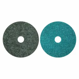 NORTON ABRASIVES 66261170279 Fiber Disc, 5 Inch Dia., 100 Abrasive Grit, Coarse, Fiber, No Backing | CJ2DUP 54YM41