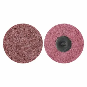 NORTON ABRASIVES 66261170286 Quick Change Disc, 3 Inch Dia., 100 Grit, Medium, Ceramic Alumina, Non-Woven | CJ3CNK 54YM47