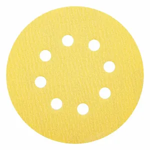 NORTON ABRASIVES 66261183920 Hook And Loop Sanding Disc, 5 Inch Size, 150 Grit, Aluminum Oxide, 8 Hole, 50Pk | CJ2LGT 783RG5