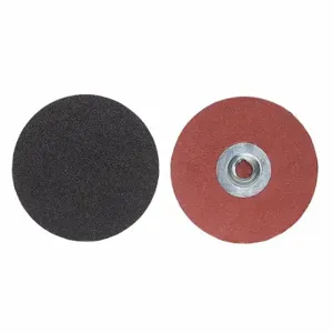 NORTON ABRASIVES 66623319000 Quick-Change Sanding Disc, 2 Inch Dia, Aluminum Oxide, P40 Grit, Polyester, 100 PK | CT4DYW 39UW37