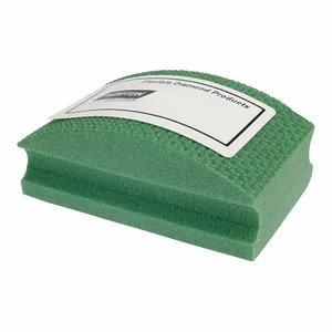 NORTON ABRASIVES 69014121517 Diamond Hand Pad, 55 mm X 90 mm, Diamond, Coarse, 60 Grit, Green, Quadroflex | CT4ENM 804KE8