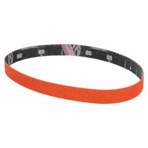 NORTON ABRASIVES 69957346105 Schleifband, 1 Zoll BX 30 Zoll L, Keramik, 80er Körnung, Y Wt Polyester-Unterseite, Blaze R980P | CT4EPT 804J51